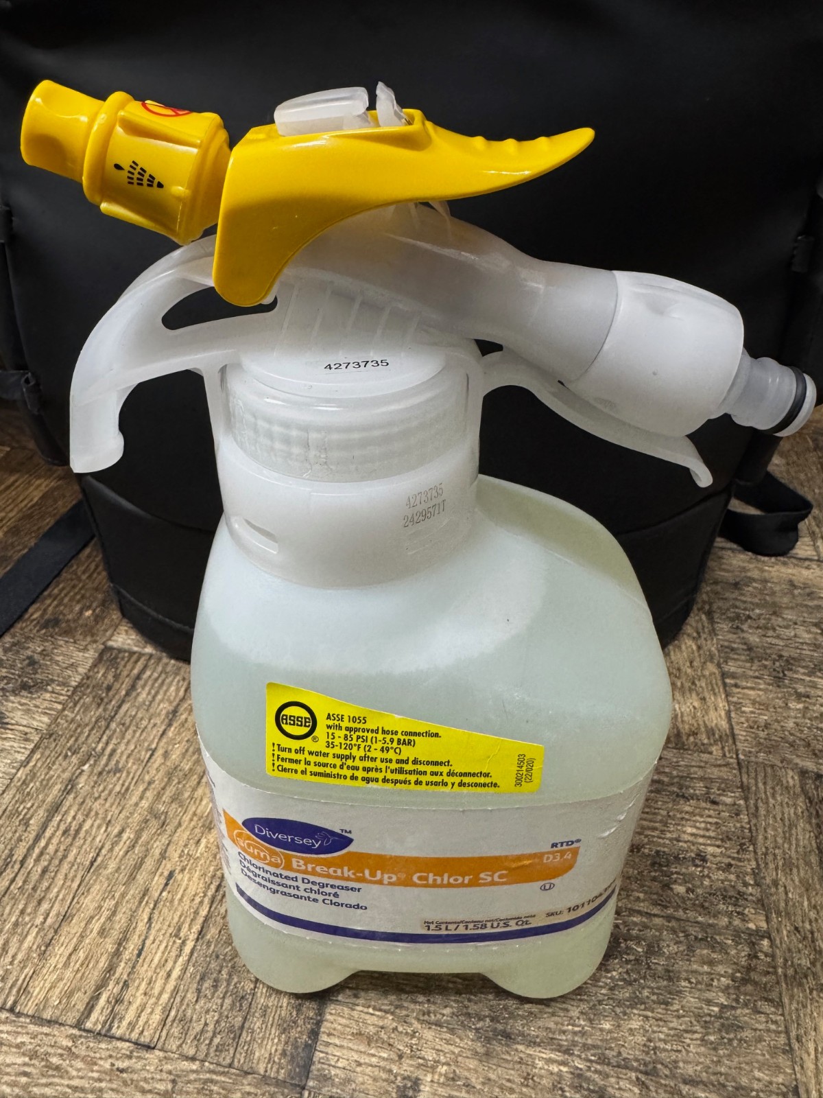 Diversey Suma Break Up Chlor SC Chlorinated Degreaser 1.5L 101104391 Brand New