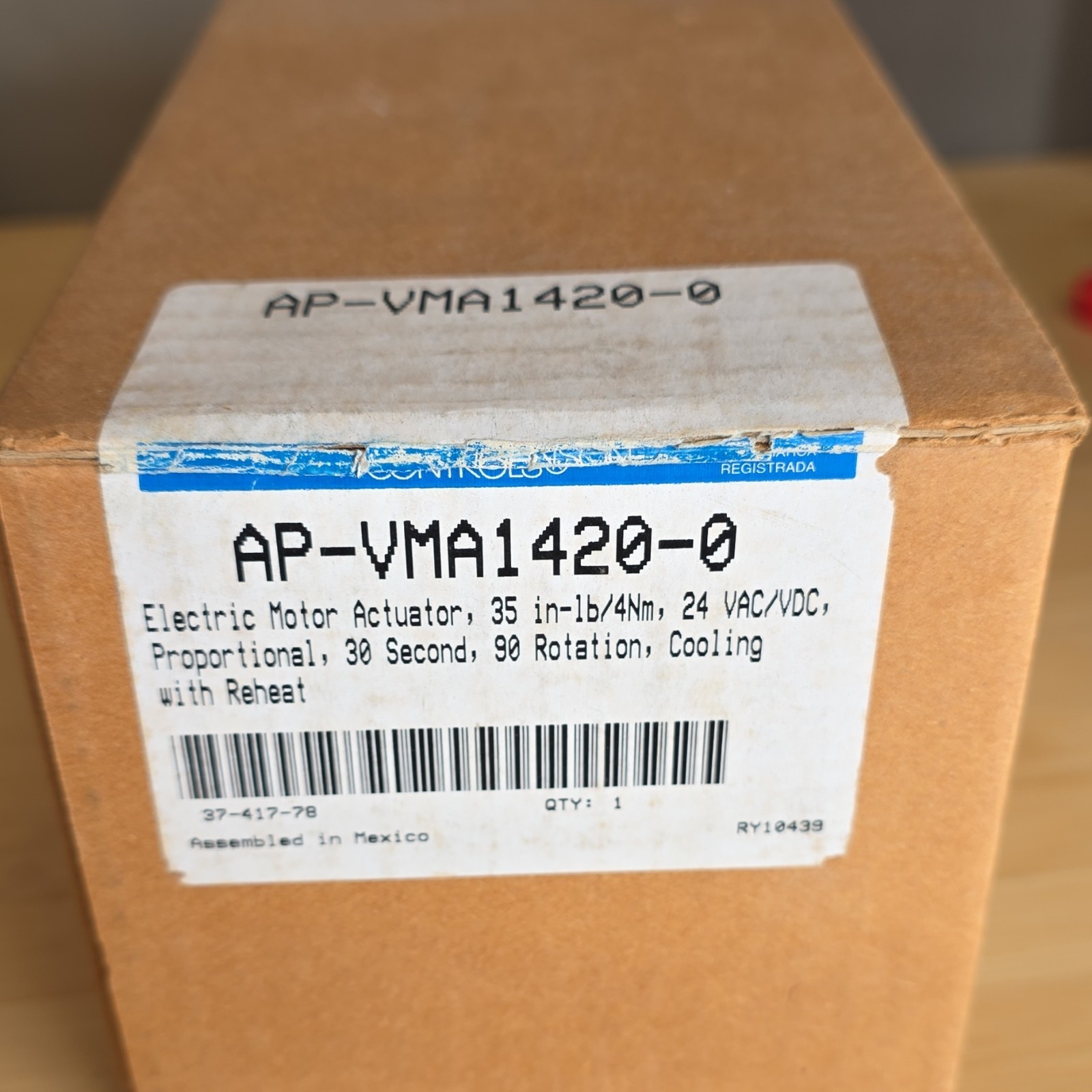 Metasys AP-VMA1420-0 Johnson Controls VAV Controller
