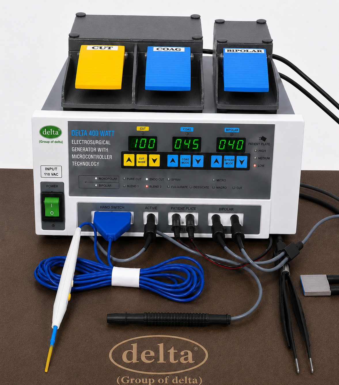 Delta Electro surgical Cautery G400 Watt Digital Electro Surgical Generator