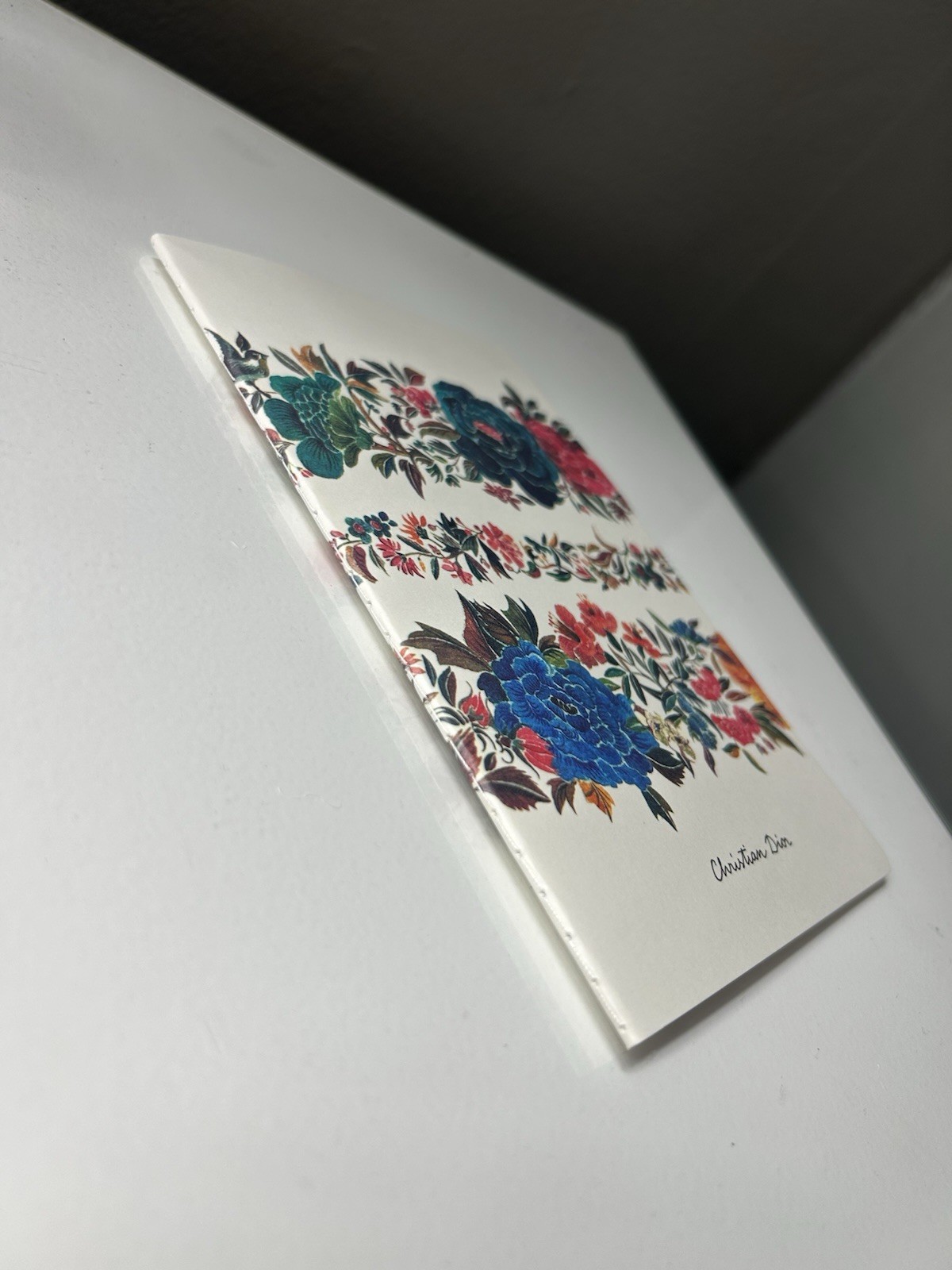 Christian Dior Brush & Bloom Floral Paperback Journal Notebook