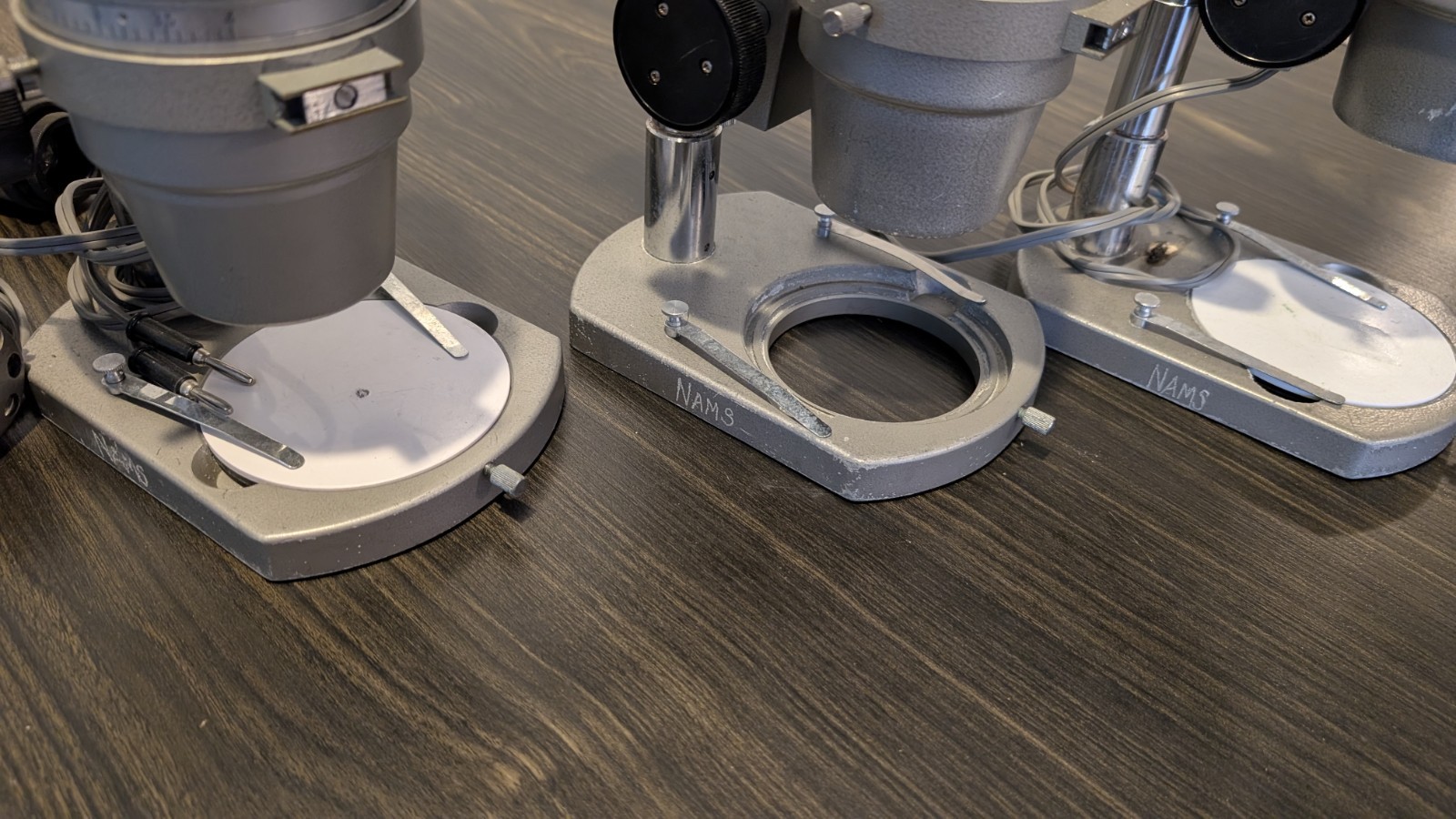 Three (3) Olympus Tokyo Stereo Microscopes