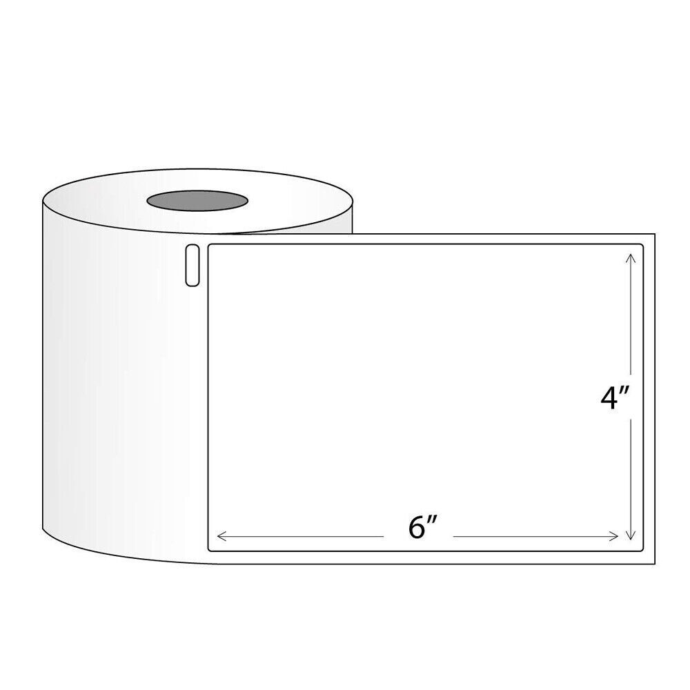 16 Rolls 4×6 Thermal Shipping Label 3520 labels (220/roll) Fit Dymo 4XL 1744907