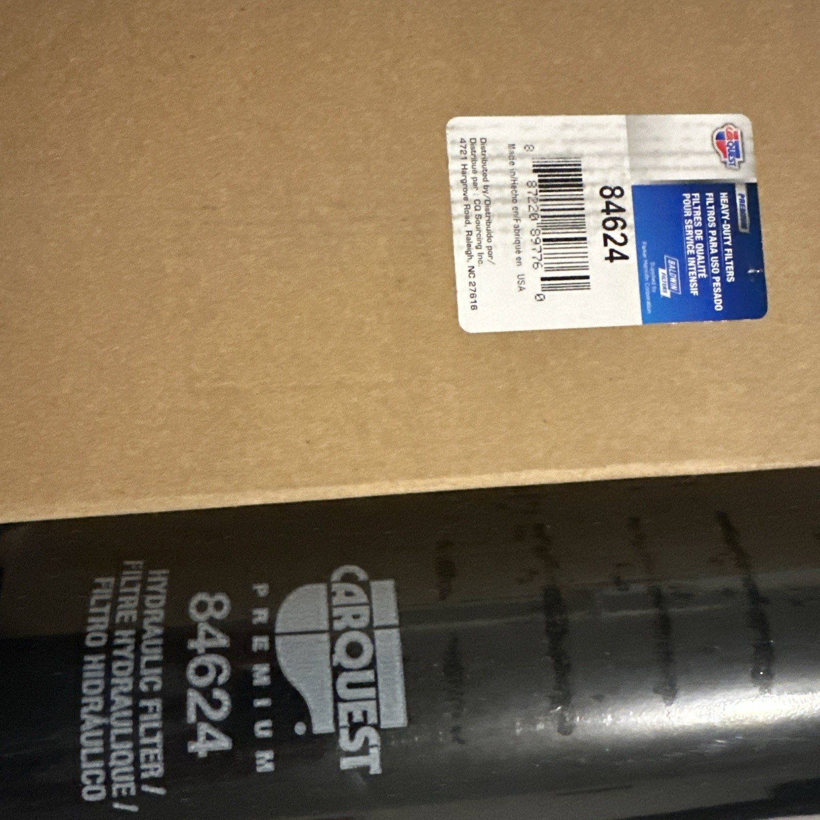 Carquest Premium HD Hydraulic Filter 84624