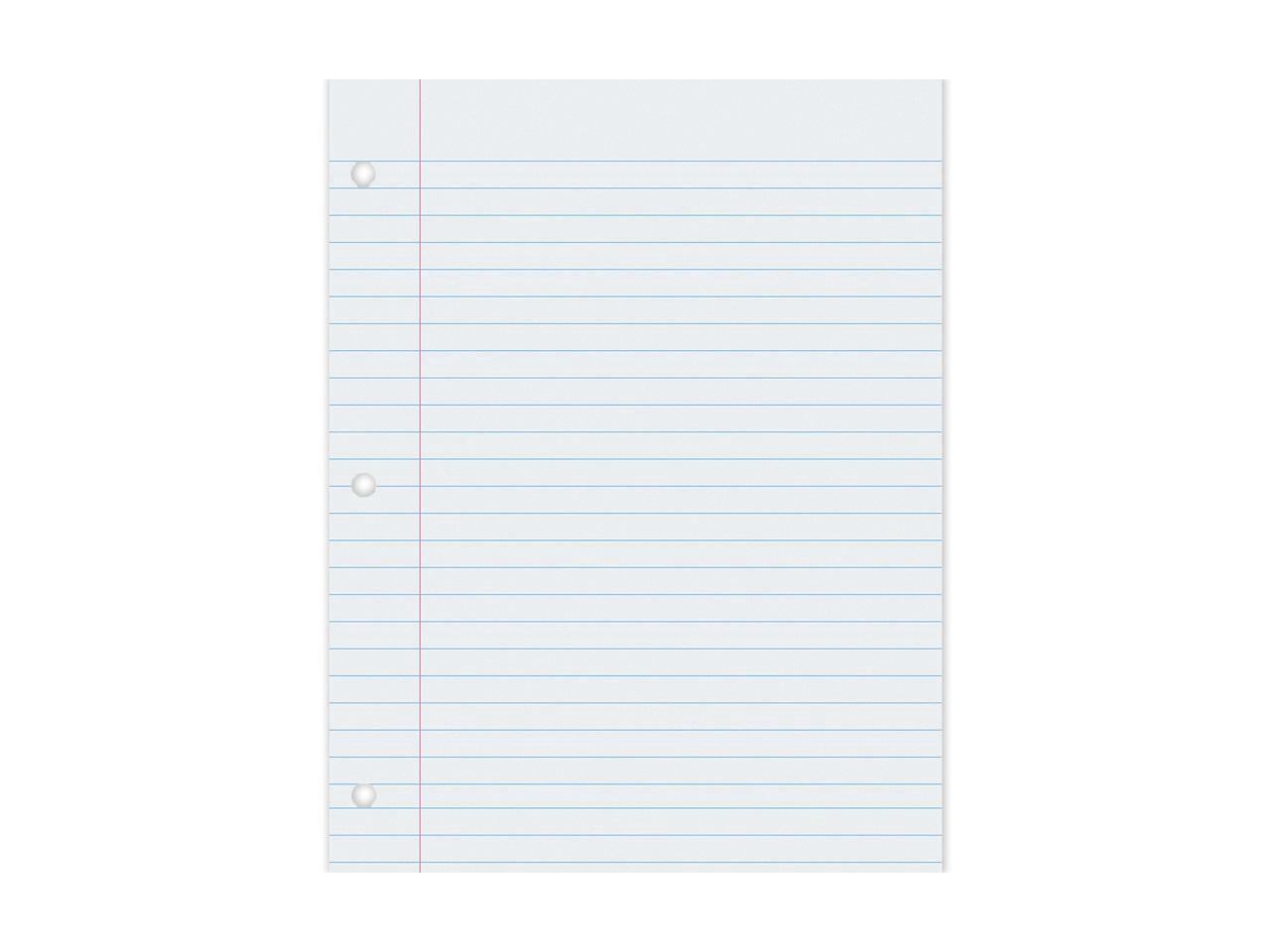 Pacon 2402 Recyclable Composition Paper 500 Sheet – Ruled – Letter 8.50″ x 11″ –