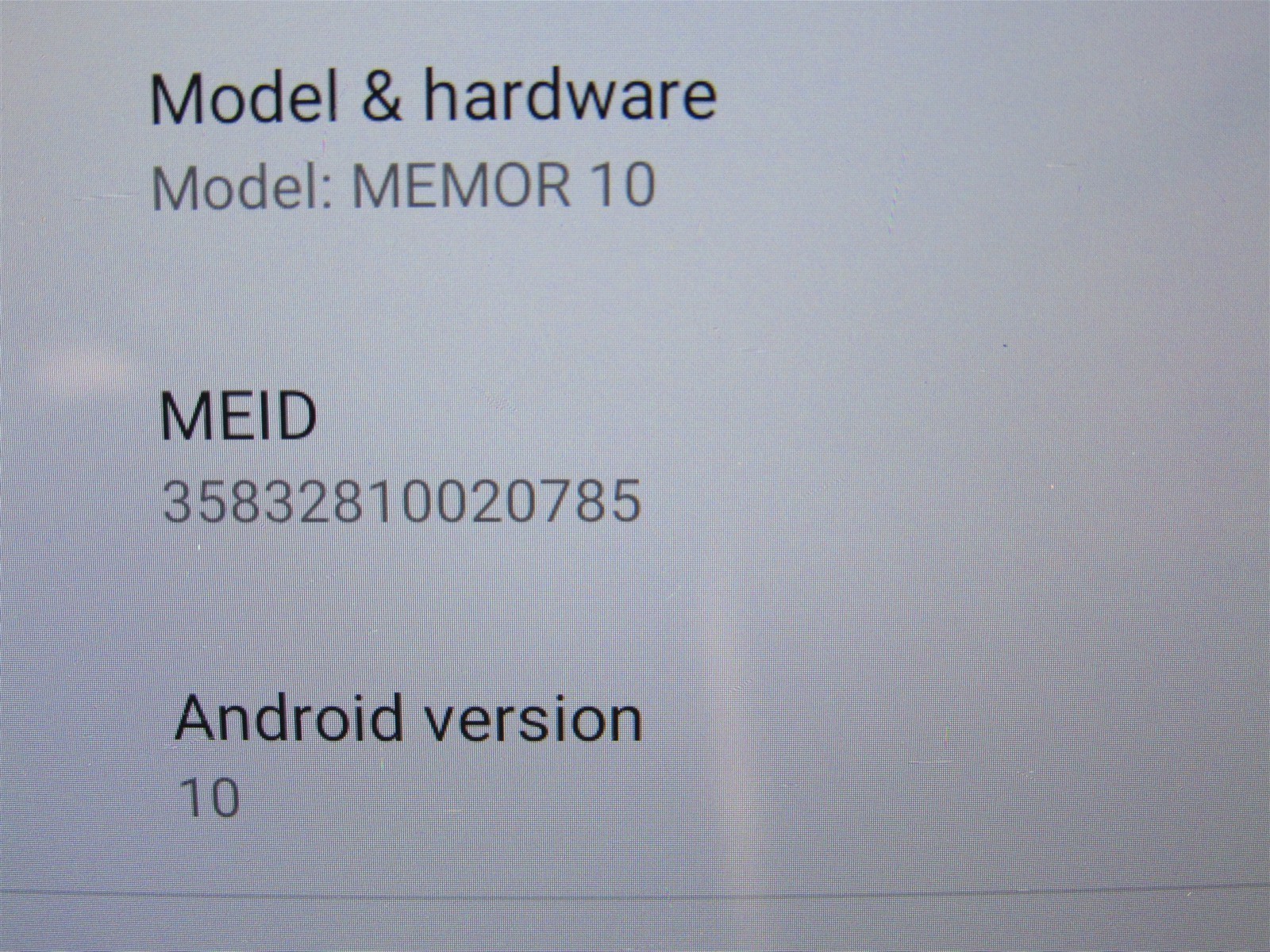 4 LOT Datalogic Memor 10 Mobile Computer 944350004 Android 10 + 9 with Battery