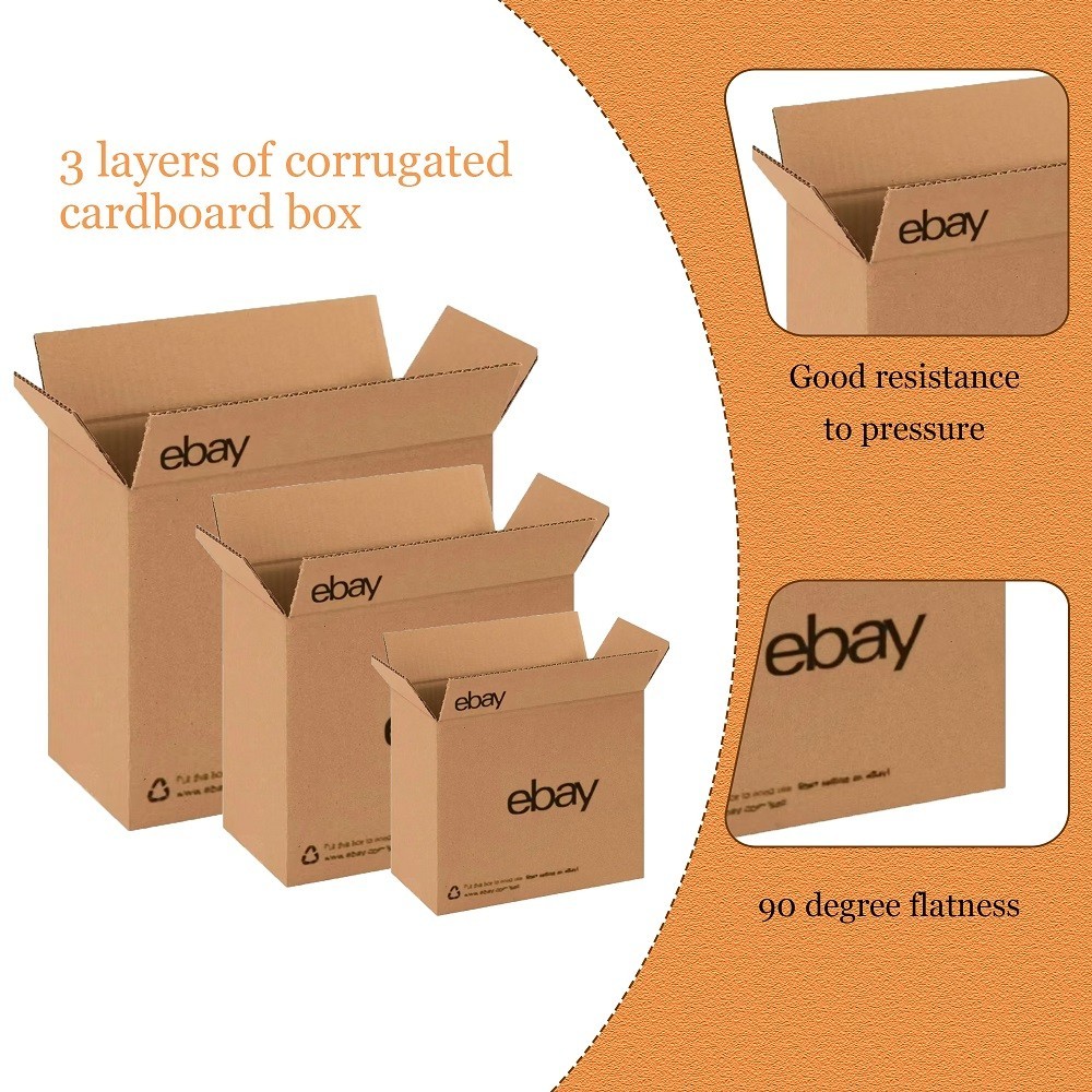 25-100pcs 10″x8″x6″ 8″x6″x4″ Shipping Packing corrugated cardboard boxes ebay UL