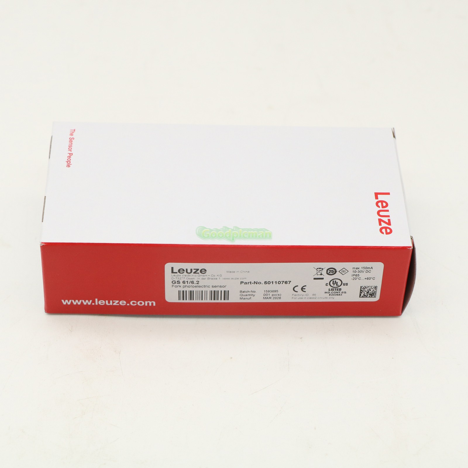NEW LEUZE GS 61 / 6.2 50110767 Photoelectric Switch 1Pcs/