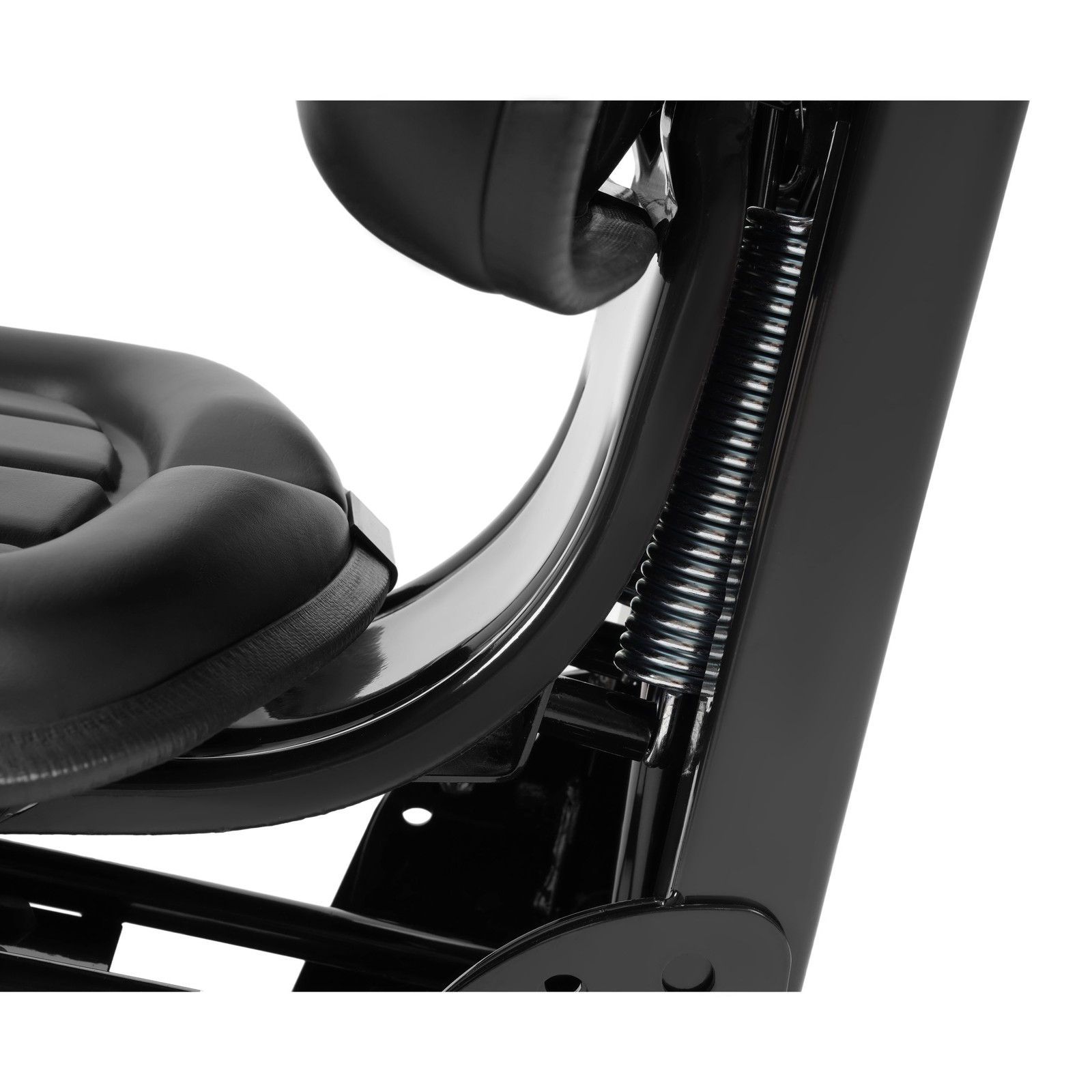 Black Universal Suspension Tractor Seat For John Deere Massey Ferguson Ford