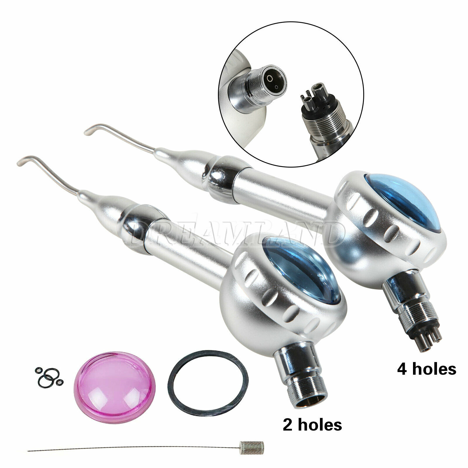 1-10 Dental AIR POLISHER PROFIJET 2/4 Holes Teeth Polishing B2 B4