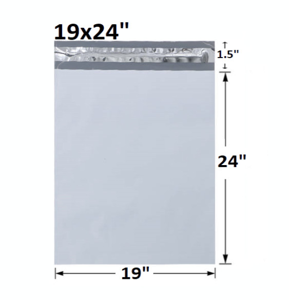 Poly Mailers Shipping Bags Envelopes Packaging Premium White Bags 2.5 MIL ✔✔✔