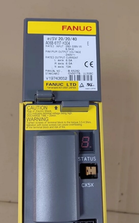 NEW FANUC A06B-6117-H304 Servo Drive FedEx or DHL or UPS