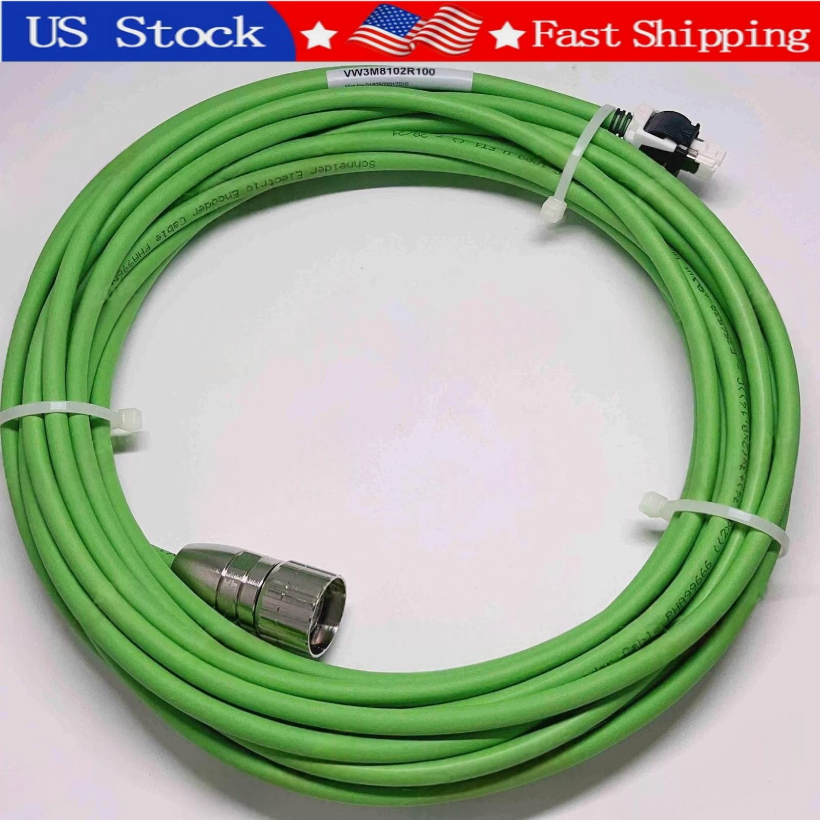 1PCS NEW For Schneider VW3M8102R100 Sincos Hiperface Encoder Cable 10m