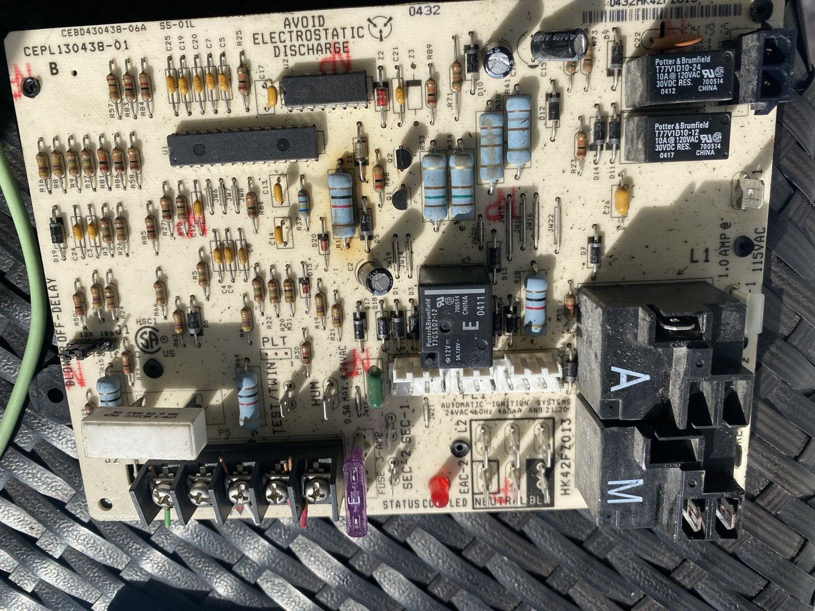 Furnace Control Circuit Board CEPL130455-01 CEBD430455-03B HK42FZ017 Carrier