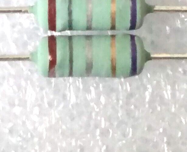1 pc 0.18 ohm 3W Wire Wound Power Resistor .with flameproof coating