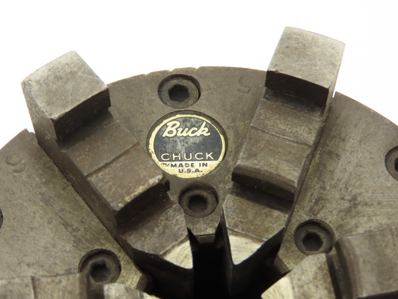 Buck Chuck 1462 6 Jaw Adjust-Tru Self Centering Manual Lathe Chuck 4″ OD