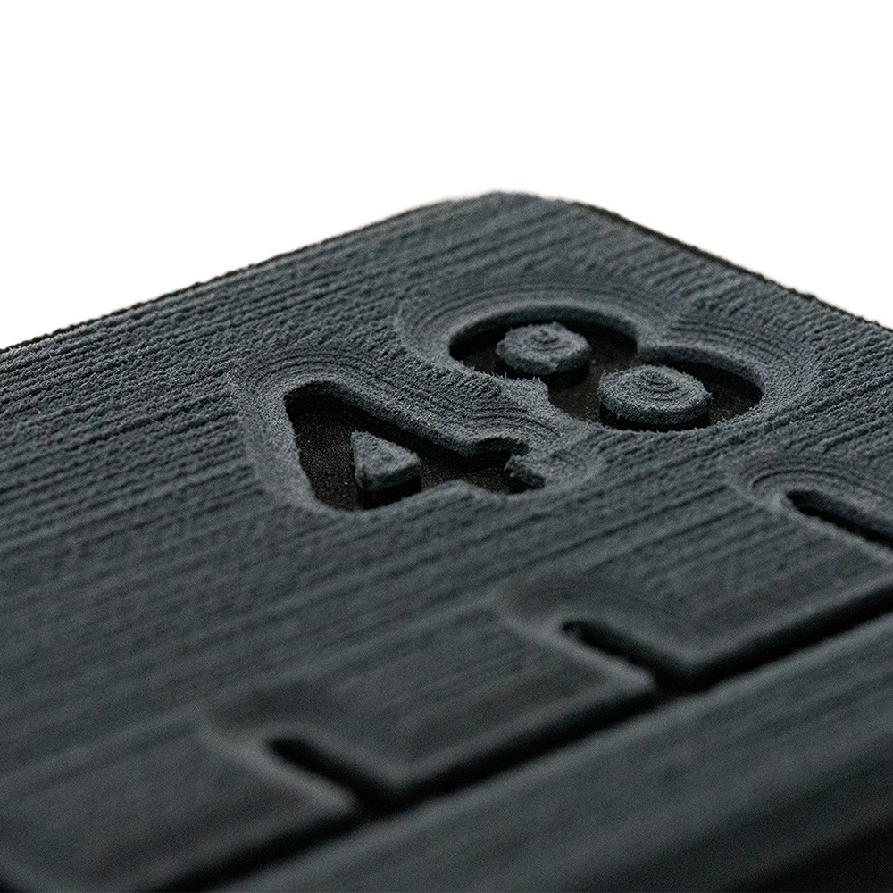 SeaDek 48 Routed Ruler – 6mm – Brushed Texture – Dark Grey/Black