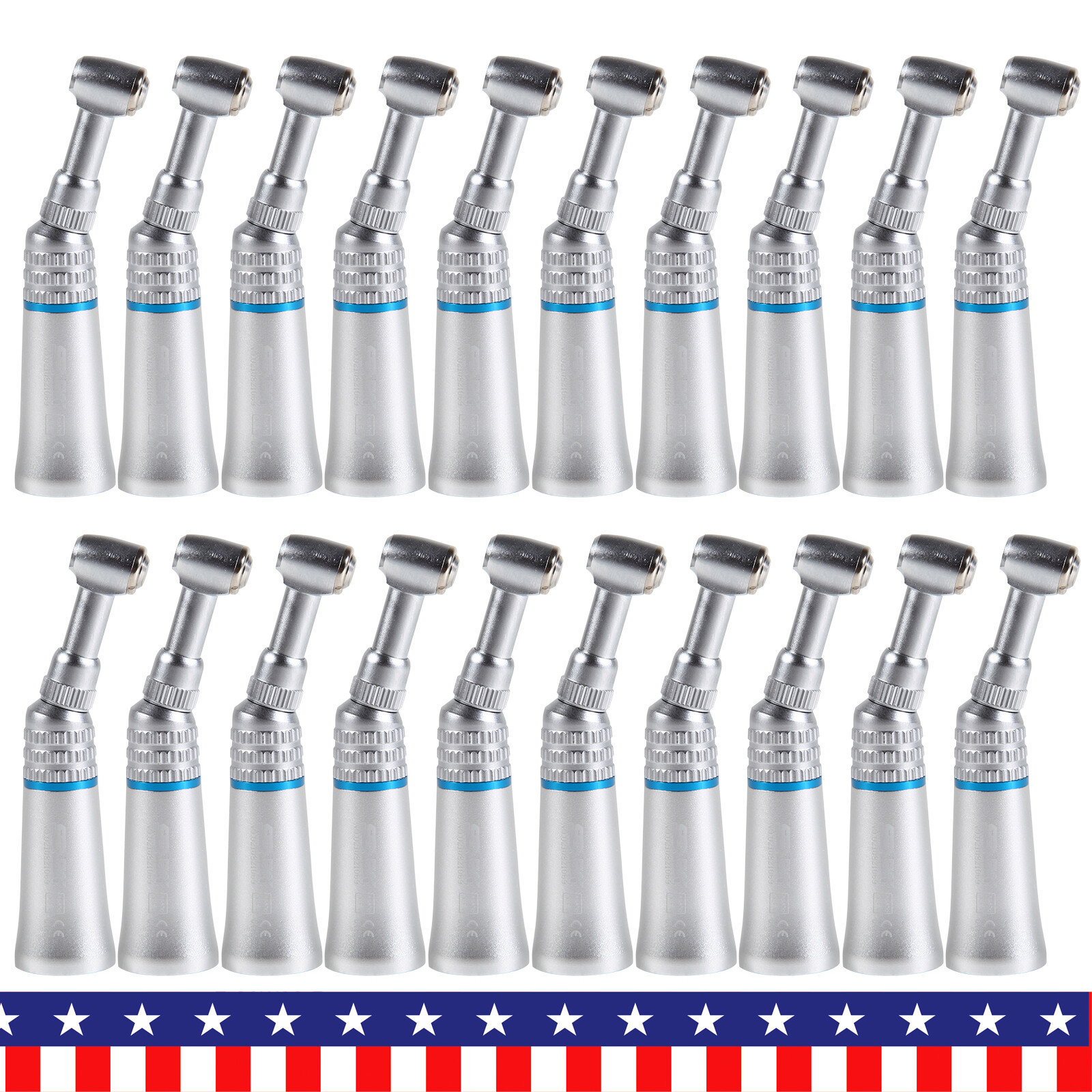 1-20 SEASKY Dental Low Speed Contra angle Push Handpiece External Spray Hxa