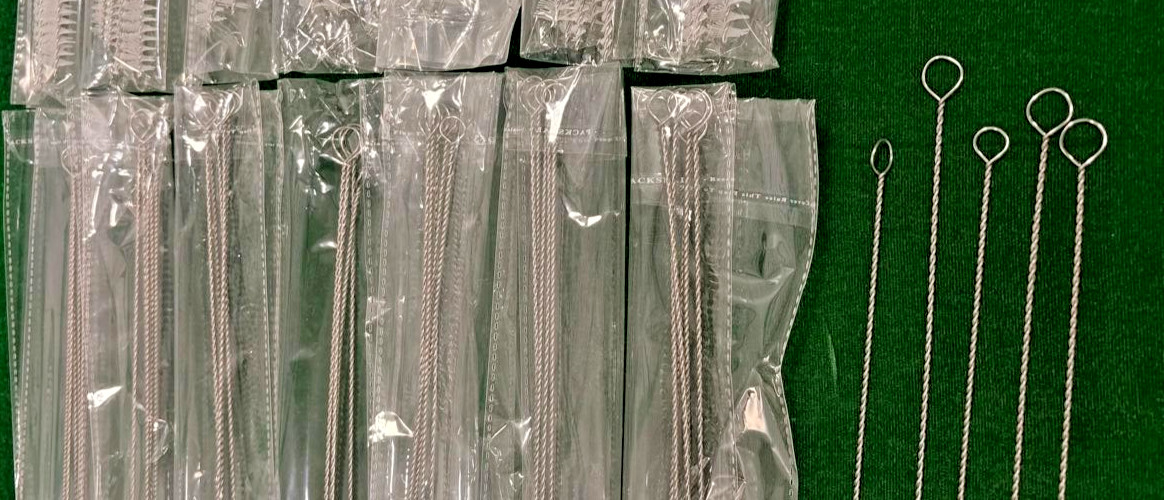15 Set Laparoscopic Cleaning Brush Set of 5 for Surgical Instruments