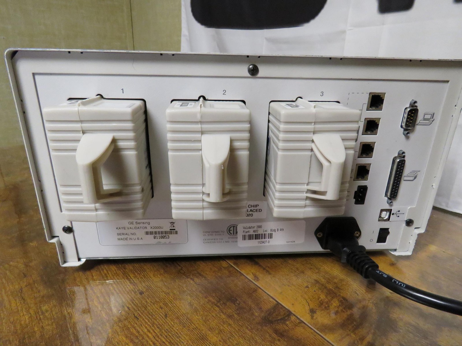 GE KAYE VALIDATOR X2000 U w/ 3 SIM – SENSOR INPUT MODULES 3.62 Firmware 2024 CAL