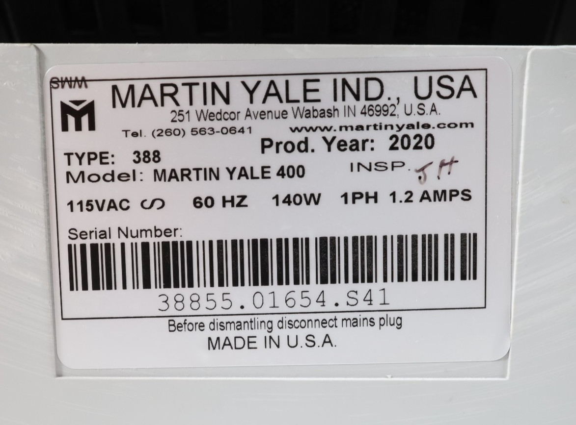 Martin Yale Paper Jogger Tabletop Model 400