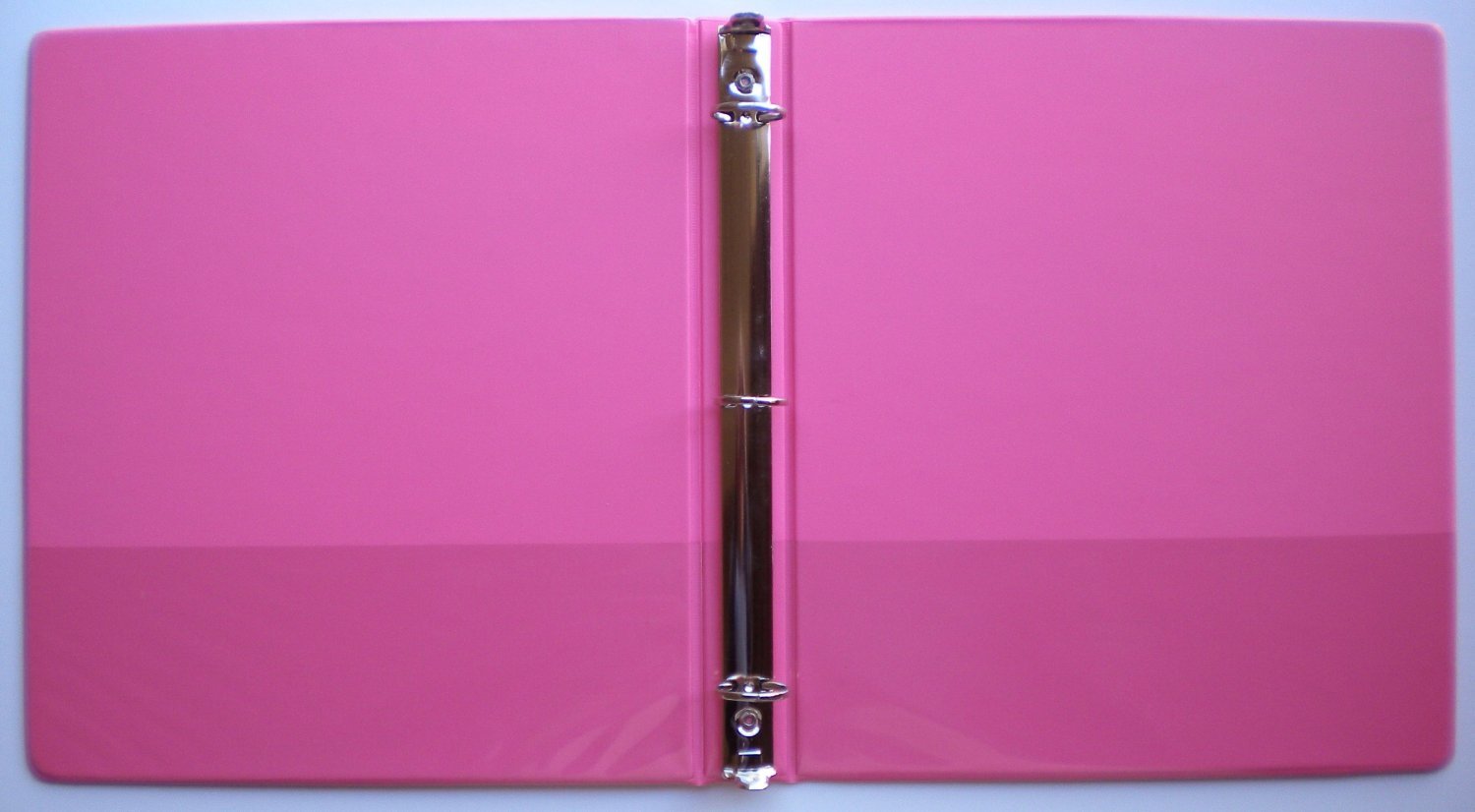 HOT PINK 3 RING 1″ VIEW BINDER 8.5 X 11 362-14HP