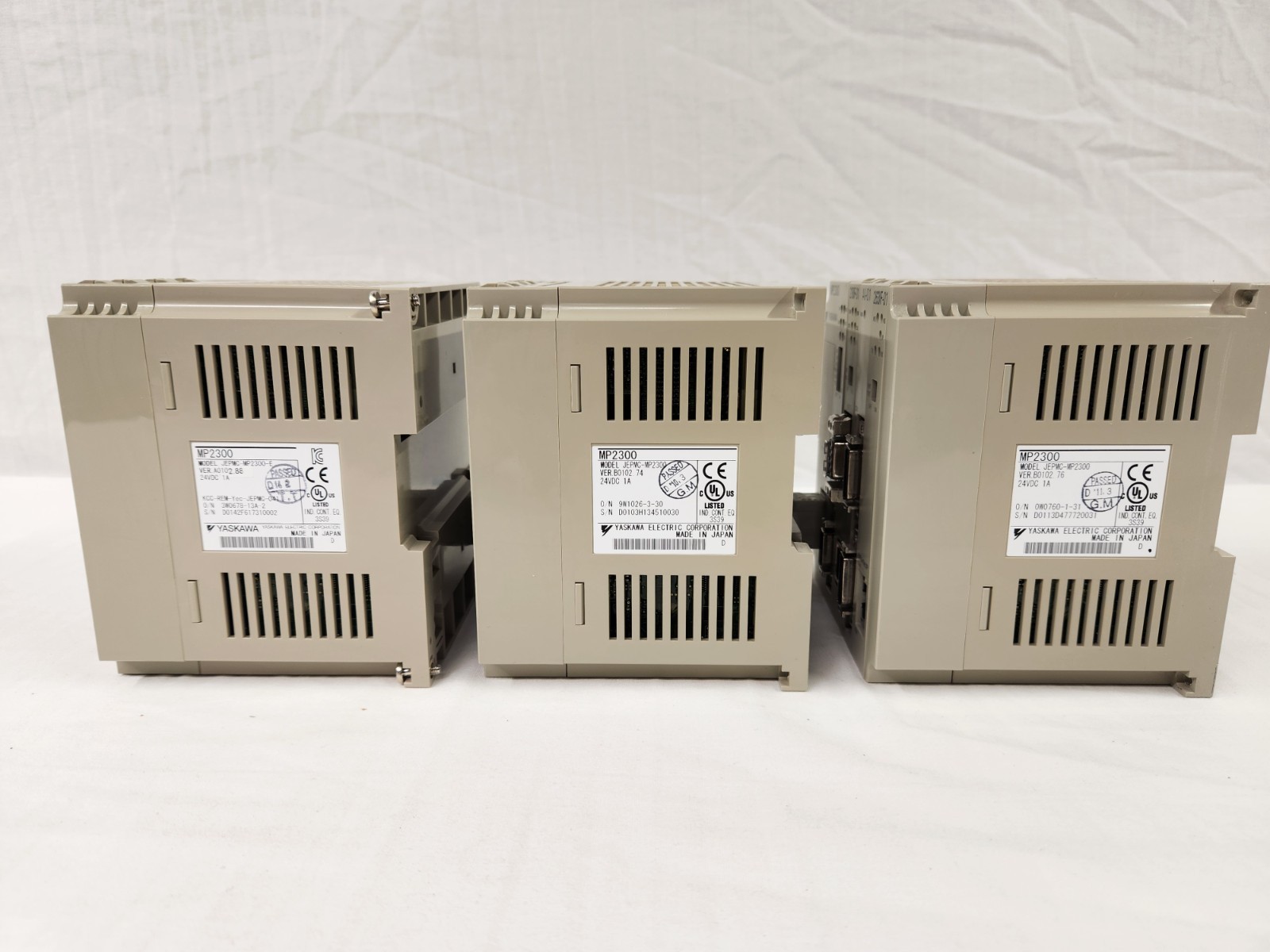 Yaskawa JEPMC-MP2300 Motion Controller CPU Module with 218IF-01/ AI-01/ 263IF-01