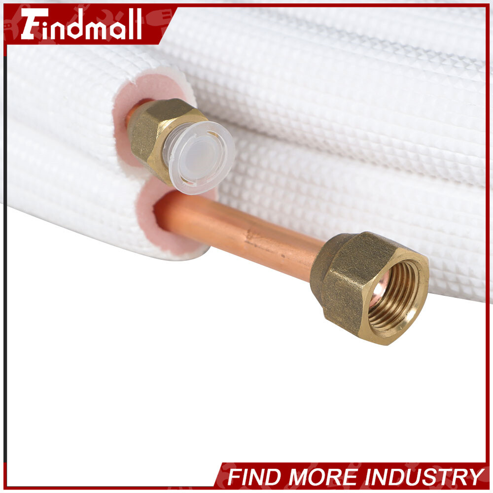 Findmall 1/4″ – 3/8″ Dia. Install Kit 25 Feet For Mini Split Heat Pump Systems