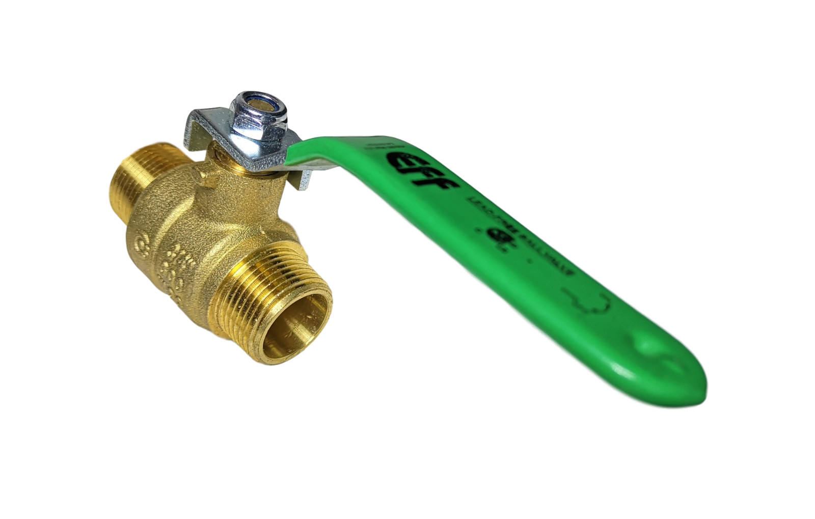 1 PC. 3/4″ MALE BALL VALVE, LEAD FREE BRASS, FULL PORT, 600 WOG-WATER, OIL, GAS