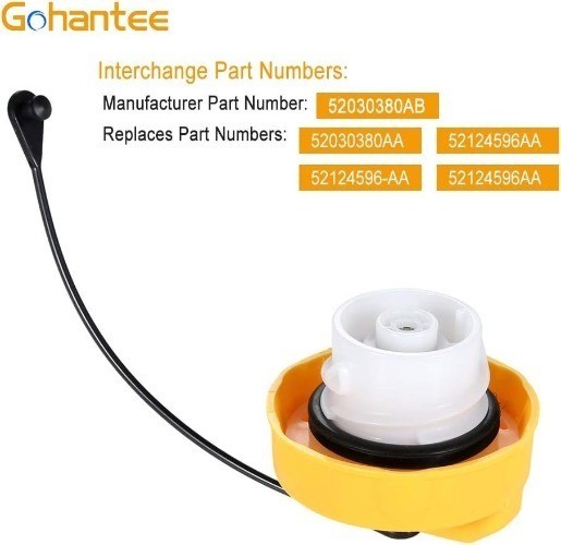 E85 Gas Cap Fuel Cap Replace Compatible with 2008-2016 Town & Country 2007-2009