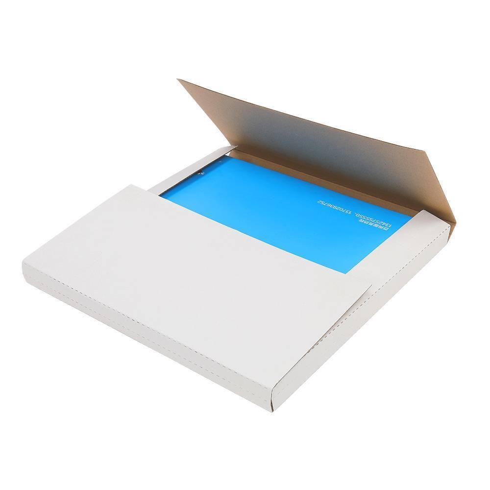 100 LP Record Album Mailer Book Box 12.5″ x 12.5″ x (1/2″ or 1″) Lightweight