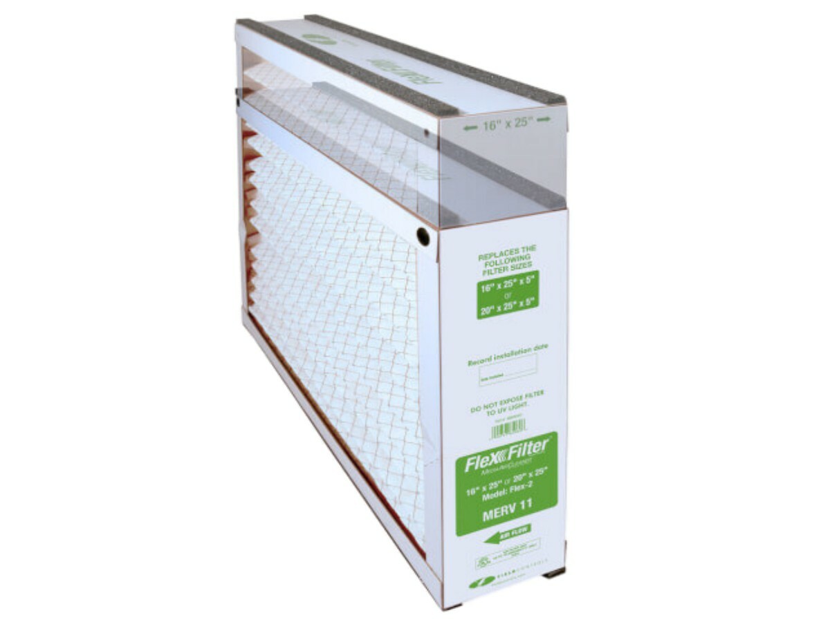 Field Controls 46600401 MERV11 Flex Filter 16×25 Or 20×25 Replaces 5″ Filters