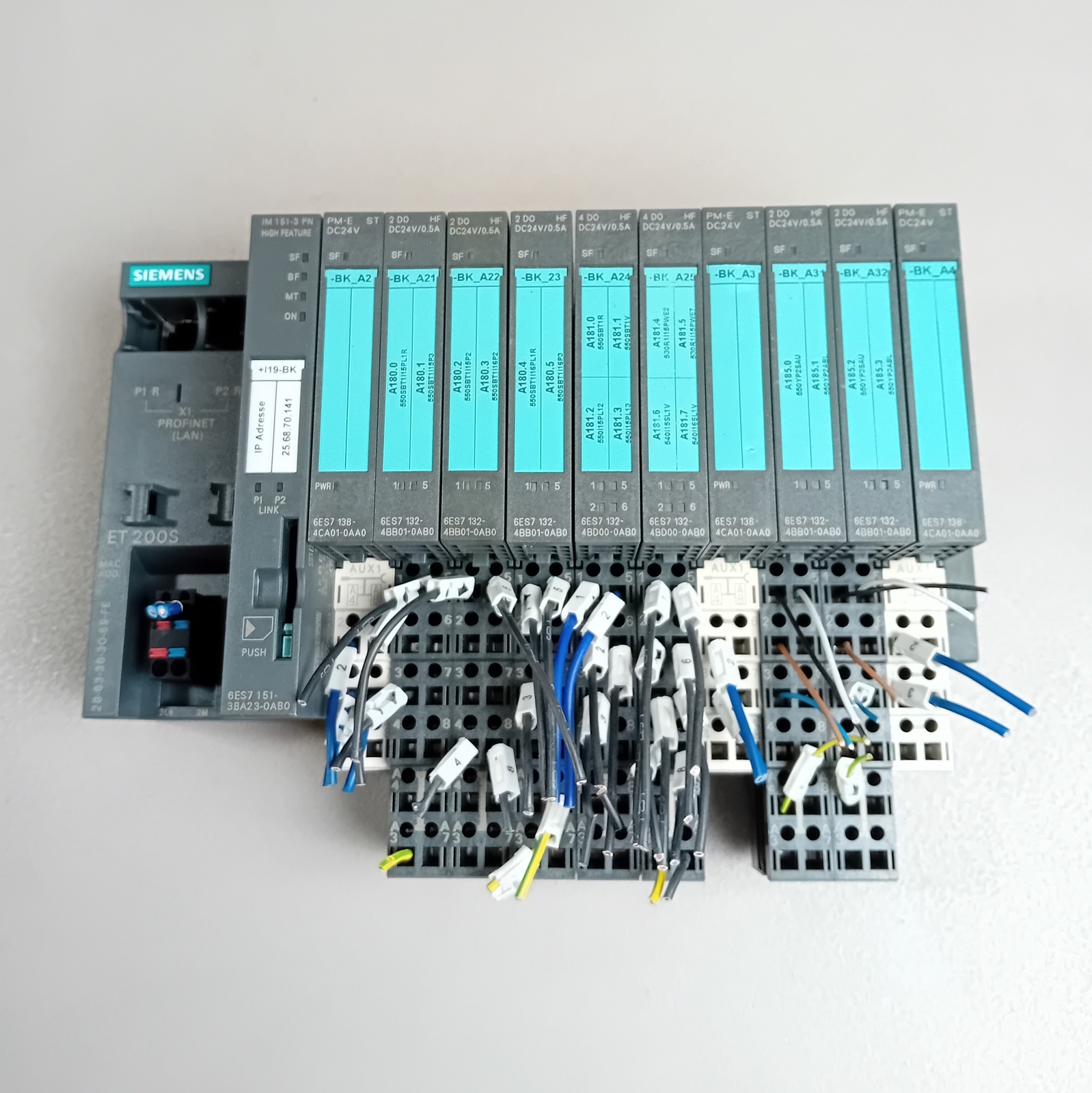 Siemens Set 6ES7 151-3BA23-0AB0 + Various Modules