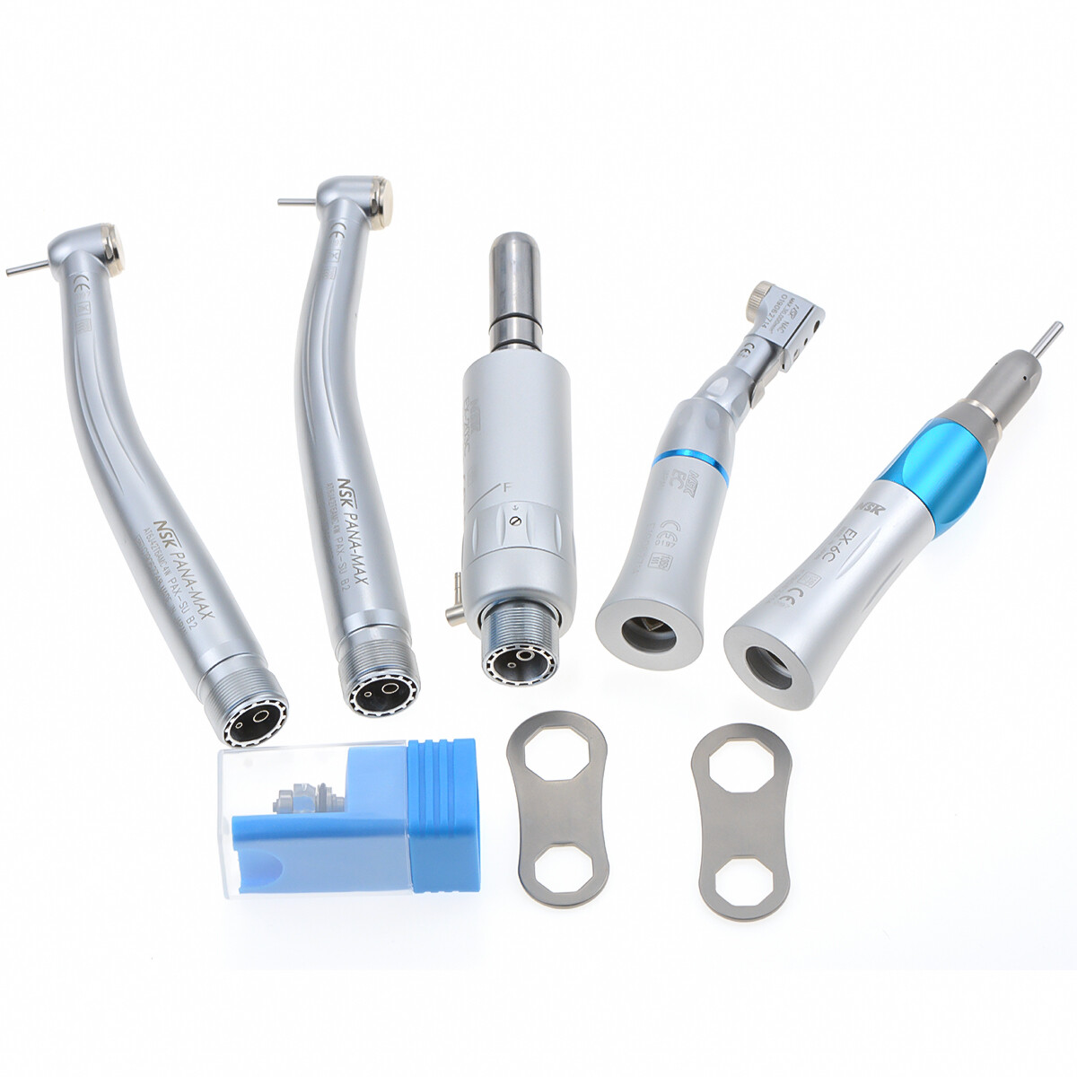 NSK Type Dental PANA MAX High Speed Handpieces Push Button+Low Speed EX203C 4/2H