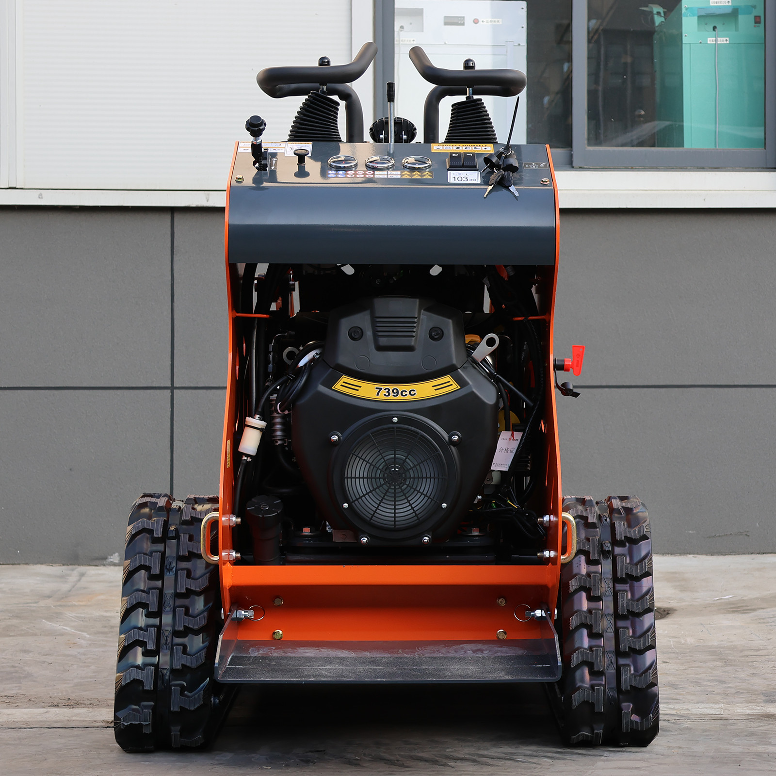 Free Shipping New MachPro MP-S330 Mini Skid Steer Track Loader 15HP Gasoline EPA