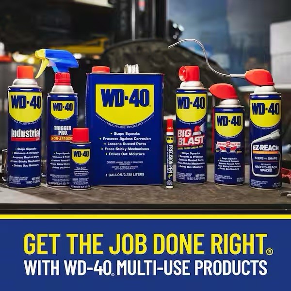 King of the Hill WD-40 12 oz Rust Spray Home Depot Exclusive Can Brand New!