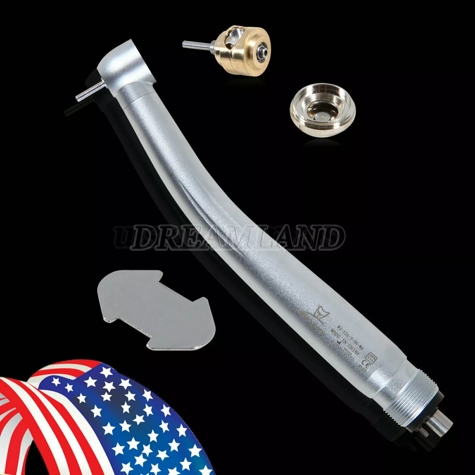 10 Packs NSK Style Dental High Speed Handpiece Push Button 4Hole Air Turbine USA