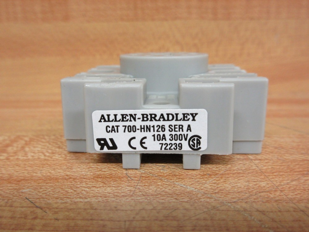 Allen Bradley 700-HN126 Relay Socket 700HN126