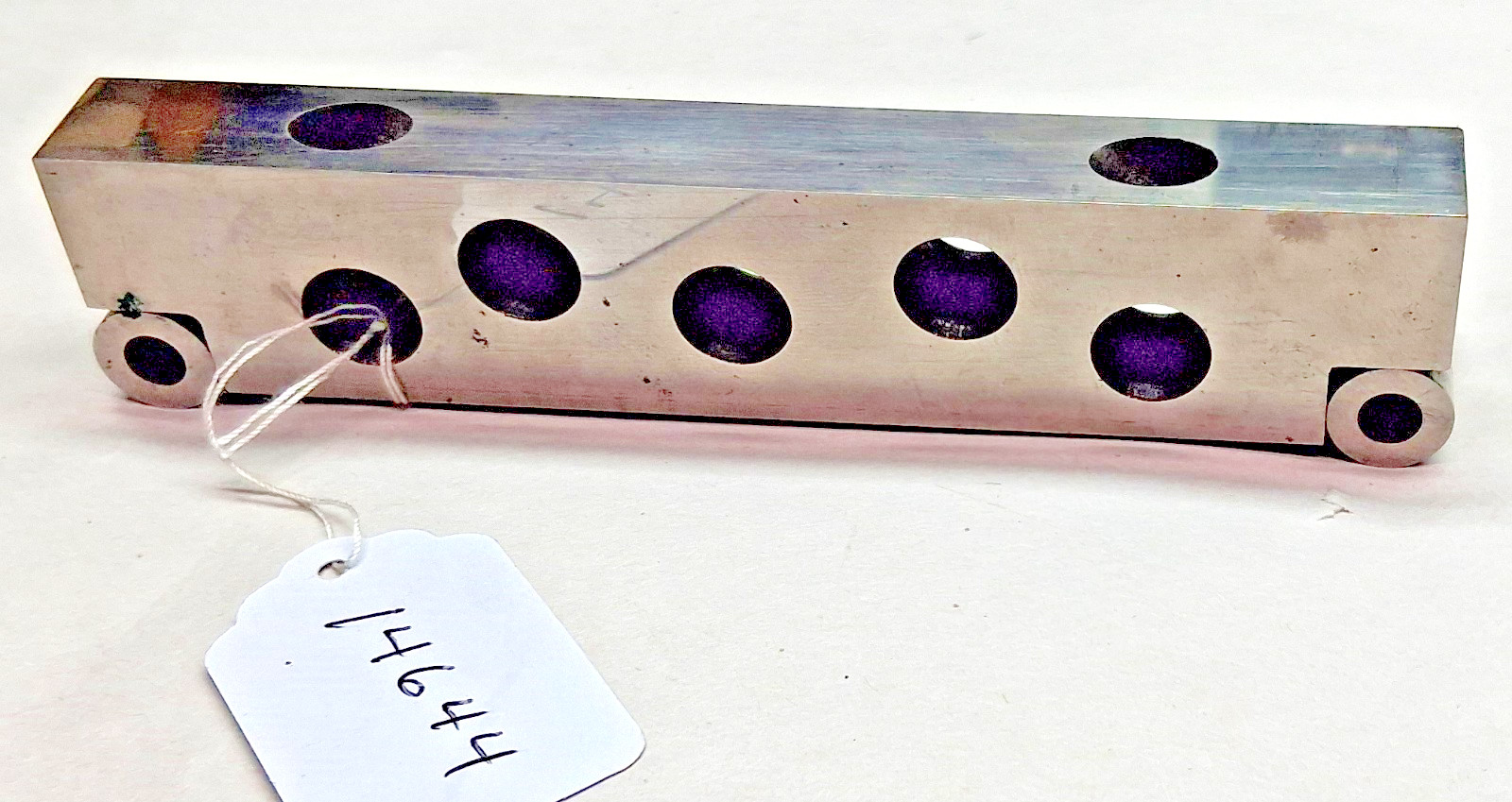 Machinist / Toolmaker Sine Bar, .61″ Wide x 5-1/2″ Long, Made by Toolmaker, USA