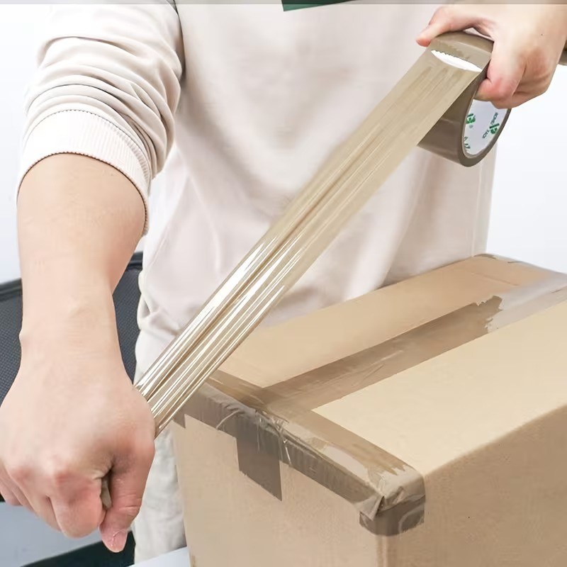 Brown Packing Tape 2 Inch x 110 Yards Moving Shipping Box Sealing 2.0 Mil