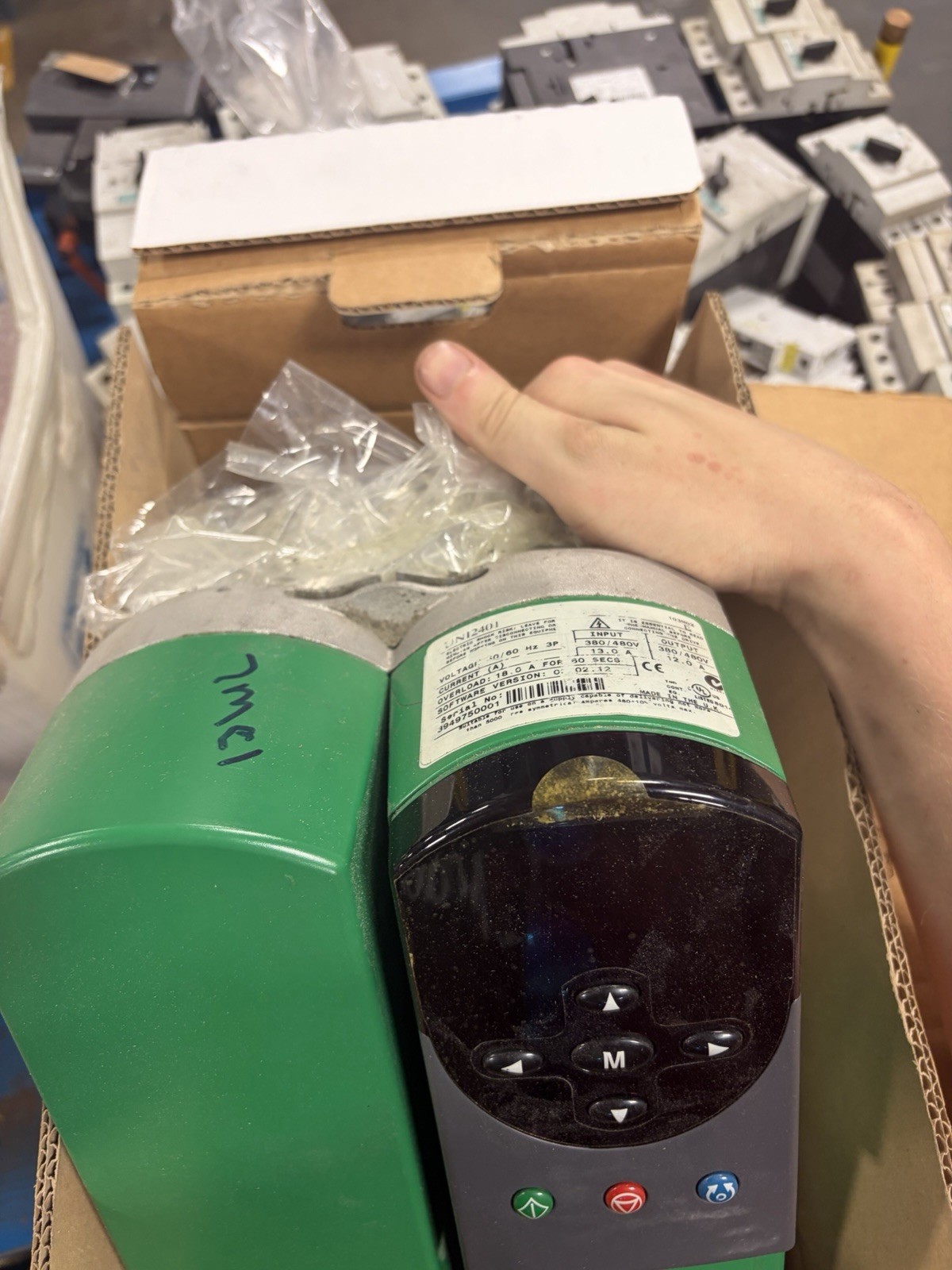 NEW Emerson Control Techniques Nidec Unidrive UNI2401 5.5kW 7.5HP 380-480 VFD