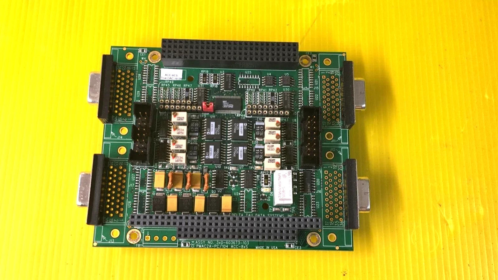 ✅ Delta Tau PMAC2A-PC/104 ACC-8xS Assy. No. 3×0- 603673-103