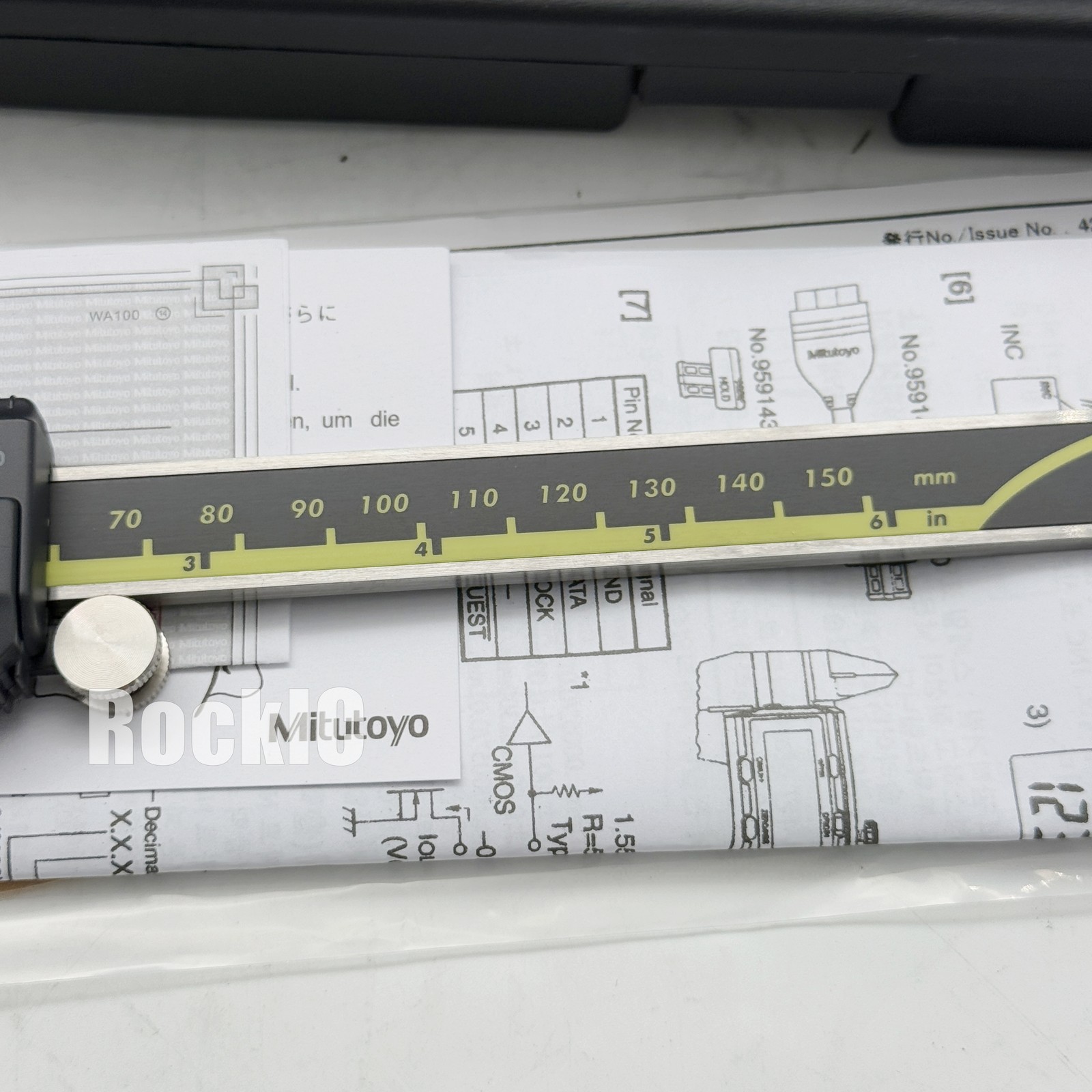 Mitutoyo 500-196-30 New Digital Caliper 0-6″ 150mm Absolute Encoder US Stock