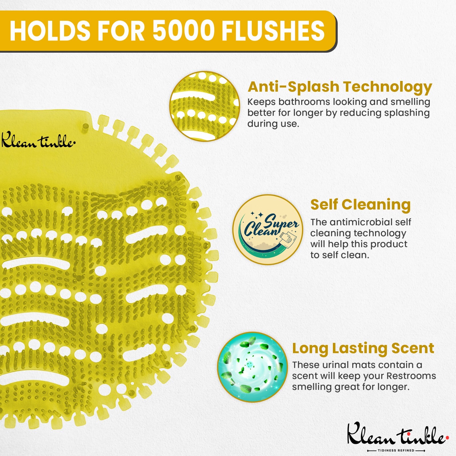 Mens Bathroom Urinal Screens Deodorizing Toilet Scented Freshener Filters 3 – 50