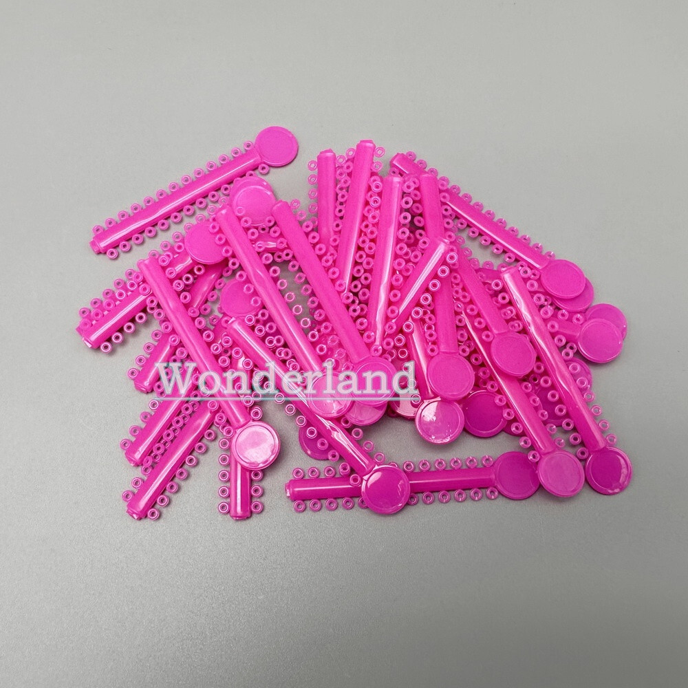 Dental Orthodontic Elastic Ligature Ties Rubber Bands For Bracket Brace USA