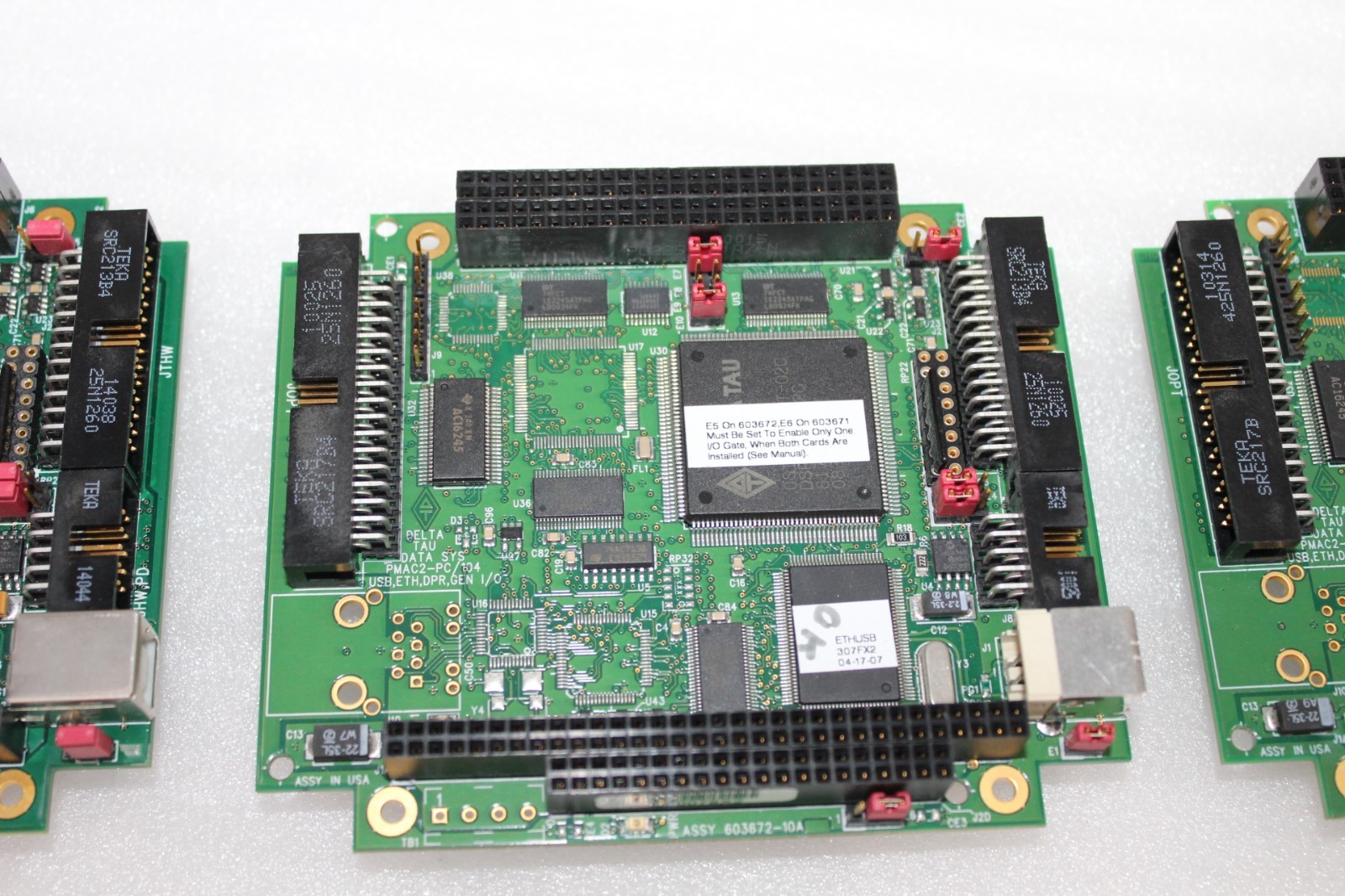 Delta Tau PMAC2-PC/104 USB,ETH,DPR,GEN I/O ASSY 603672-10A Multi-Axis Controller