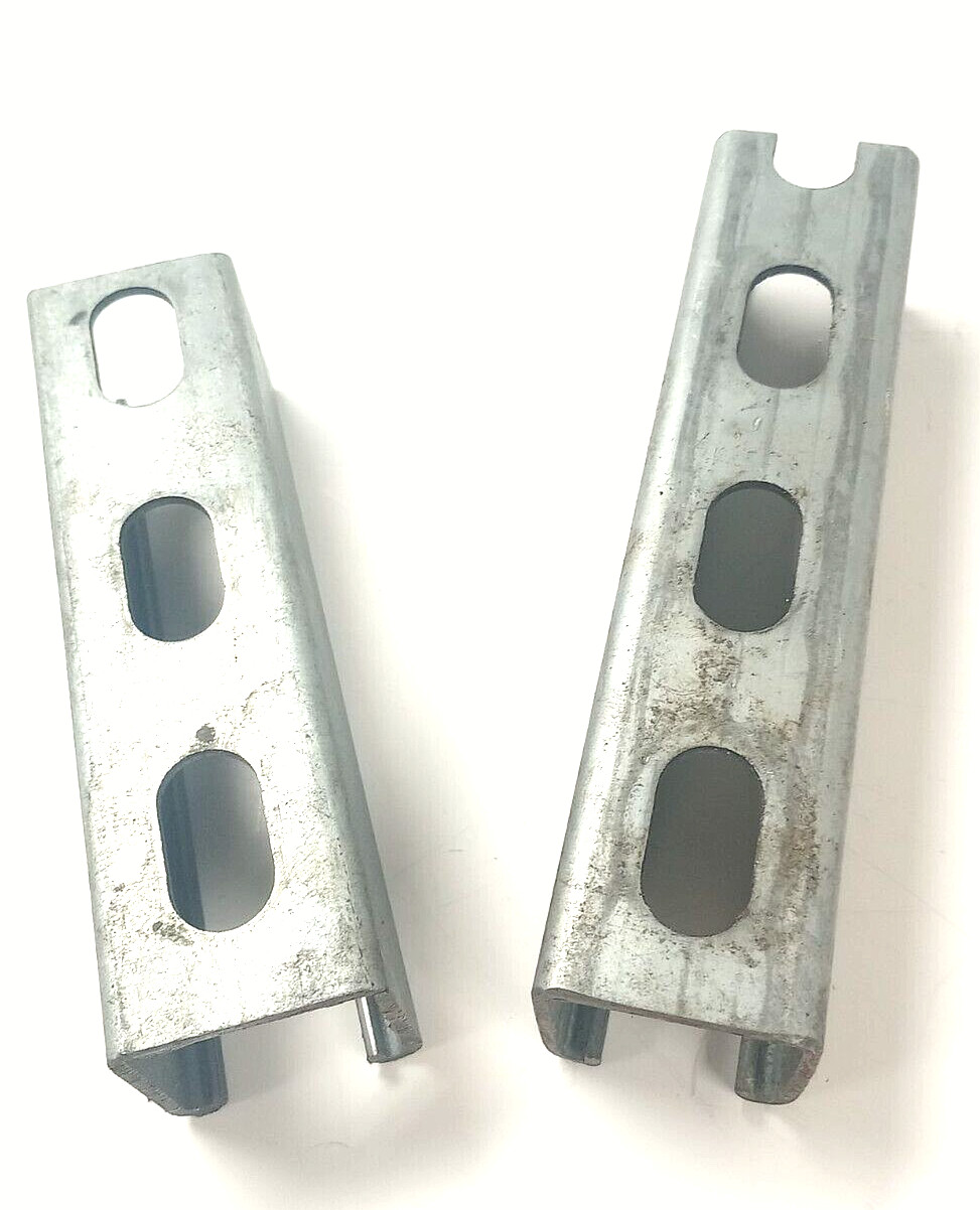 UNBRANDED SLOTTED STRUT CHANNELS PART # DOES NOT APPLY *LOT OF 2*