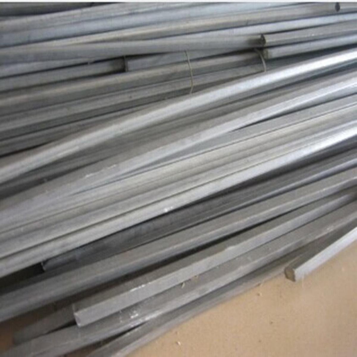 12mm ±10% x 12mm ±10% x 250mm Titanium Ti Grade 2 Gr.2 GR2 Metal Square Rod