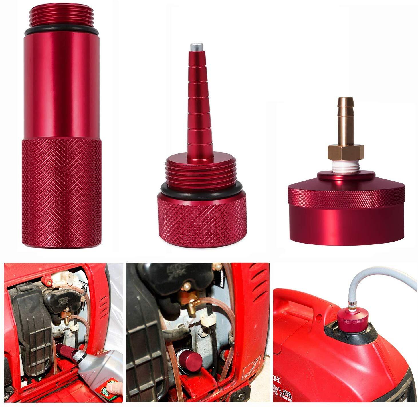 Extended Run Gas Cap Hose Oil Funnel Dipstick Kit For Honda Generator EU2200i✅