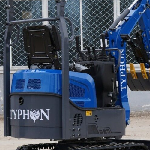 TERROR XI Mini Excavator 1 Ton Digger 13.5hp Gas Tracked Crawler B&S EPA Engine