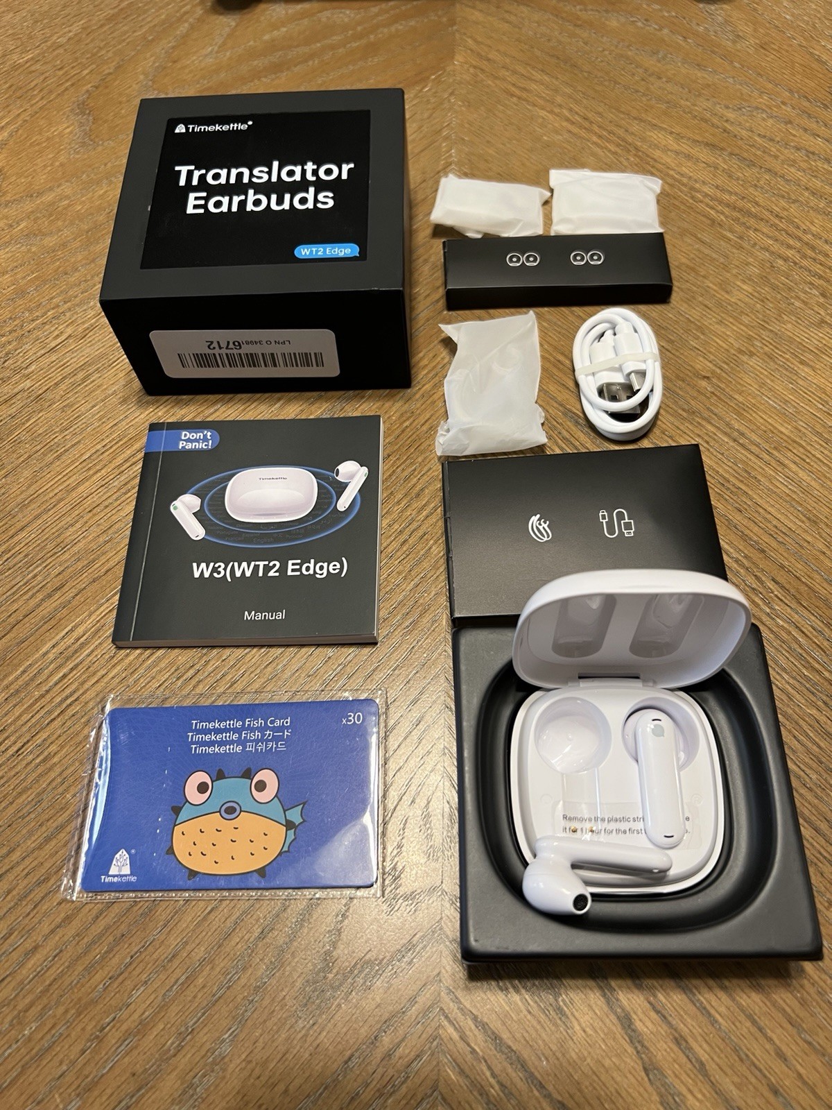 Timekettle WT2 Edge Translator Device, Bidirection Simultaneous Translation